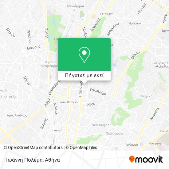 Ιωάννη Πολέμη χάρτης