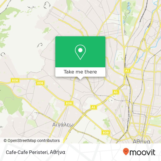 Cafe-Cafe Peristeri χάρτης