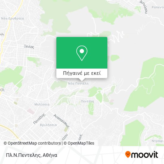 Πλ.Ν.Πεντελης χάρτης