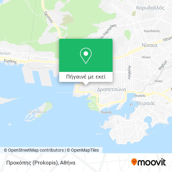 Προκόπης (Prokopis) χάρτης