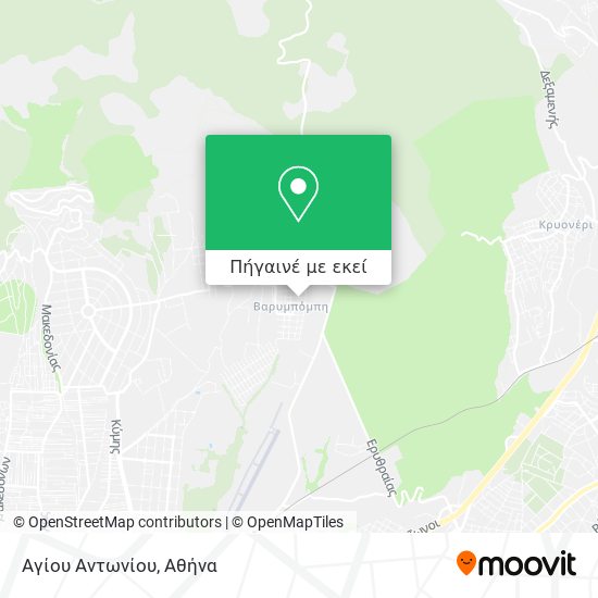 Αγίου Αντωνίου χάρτης