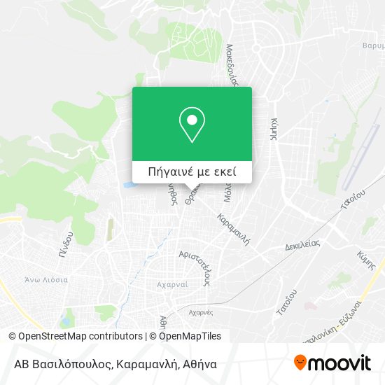 ΑΒ Βασιλόπουλος, Καραμανλή χάρτης
