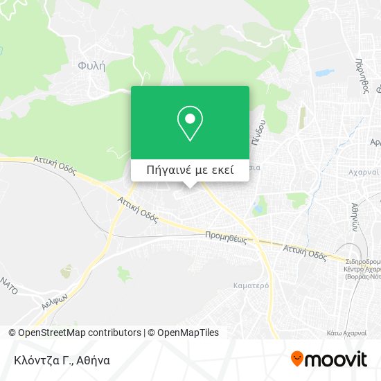 Κλόντζα Γ. χάρτης