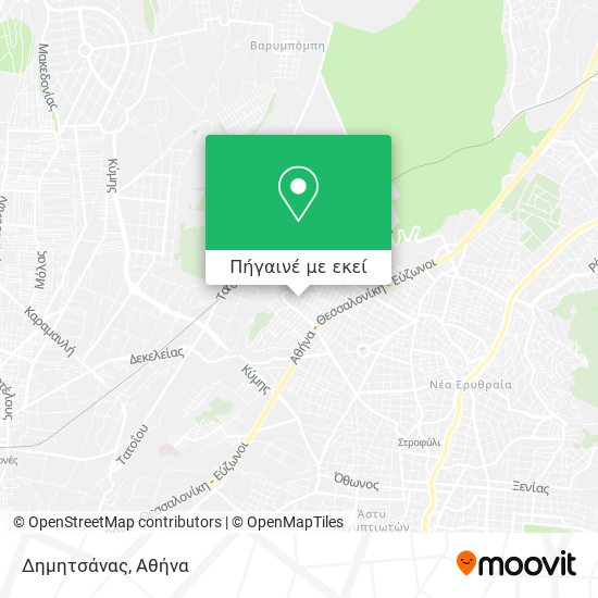 Δημητσάνας χάρτης