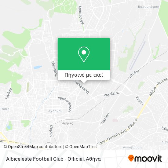 Albiceleste Football Club - Official χάρτης