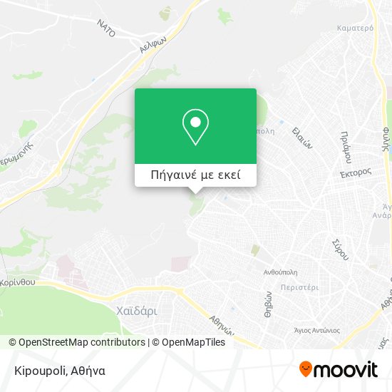 Kipoupoli χάρτης