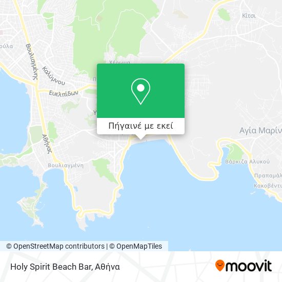 Holy Spirit Beach Bar χάρτης