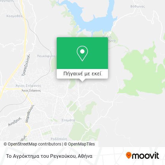 Το Αγρόκτημα του Ρεγκούκου χάρτης