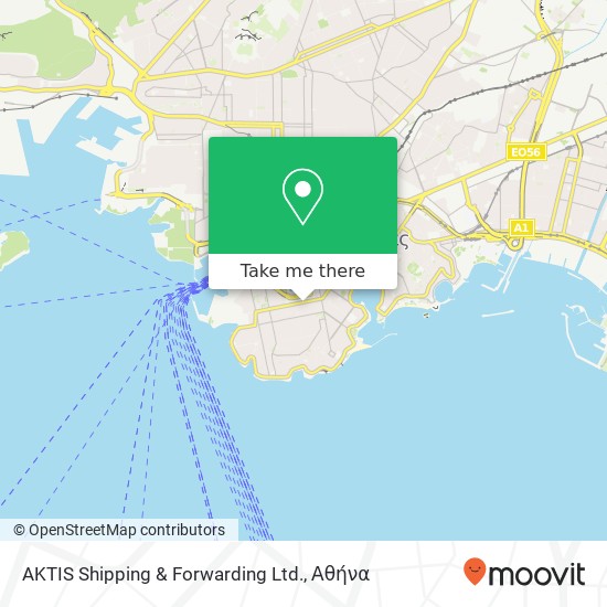 AKTIS Shipping & Forwarding Ltd. χάρτης
