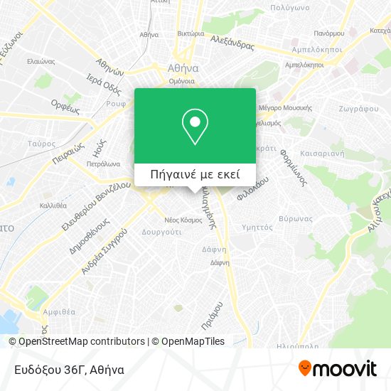 Ευδόξου 36Γ χάρτης