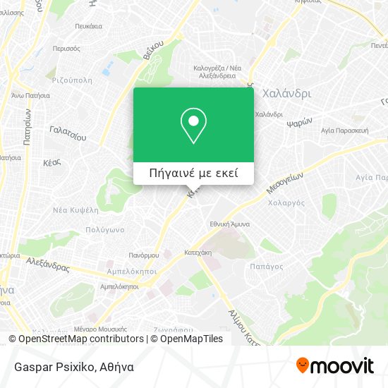 Gaspar Psixiko χάρτης