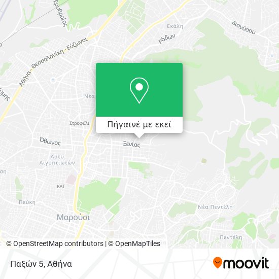 Παξών 5 χάρτης
