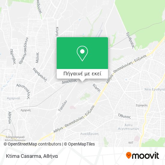 Ktima Casarma χάρτης
