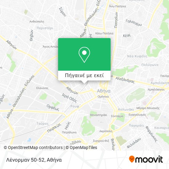 Λένορμαν 50-52 χάρτης