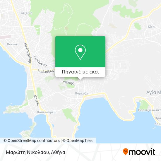 Μαρώτη Νικολάου χάρτης