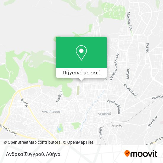 Ανδρέα Συγγρού χάρτης