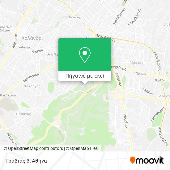 Γραβιάς 3 χάρτης