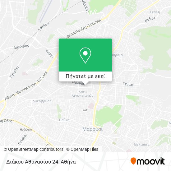 Διάκου Αθανασίου 24 χάρτης