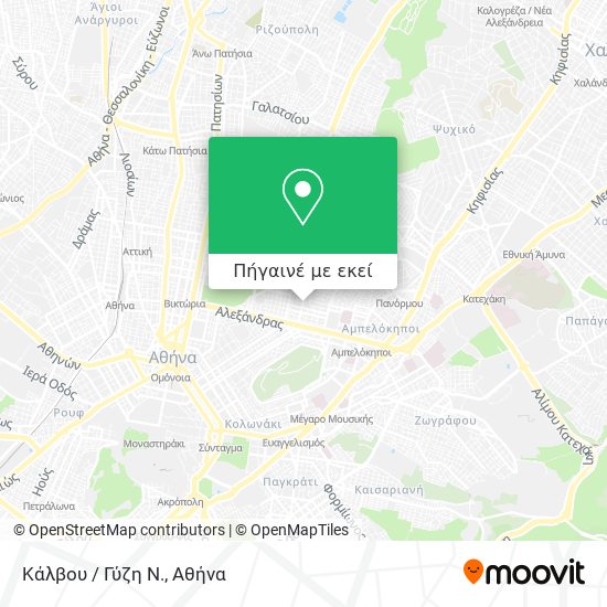 Κάλβου / Γύζη Ν. χάρτης
