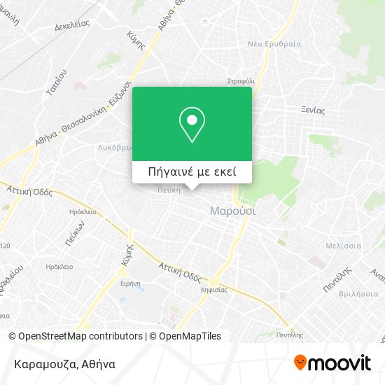 Καραμουζα χάρτης