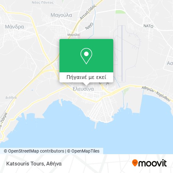 Katsouris Tours χάρτης