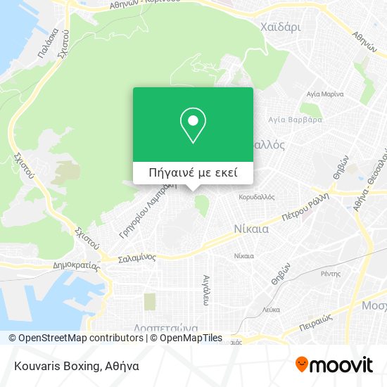 Kouvaris Boxing χάρτης