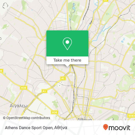 Athens Dance Sport Open χάρτης