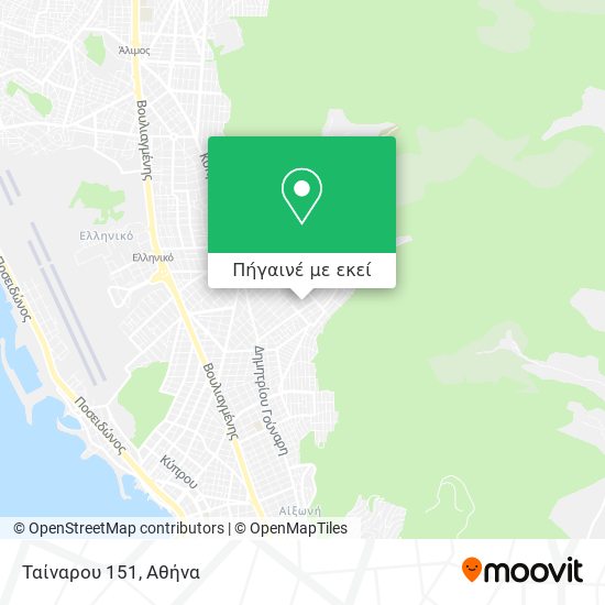 Ταίναρου 151 χάρτης