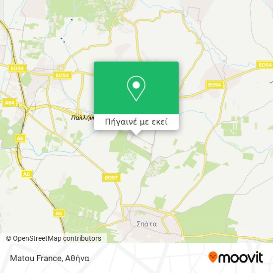 Matou France χάρτης