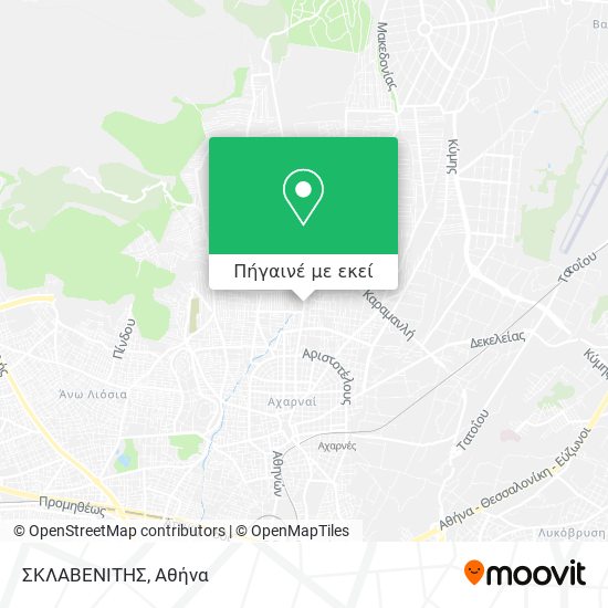 ΣΚΛΑΒΕΝΙΤΗΣ χάρτης