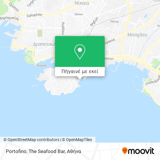 Portofino, The Seafood Bar χάρτης