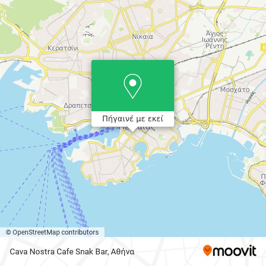 Cava Nostra Cafe Snak Bar χάρτης