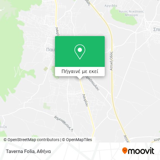 Taverna Folia χάρτης