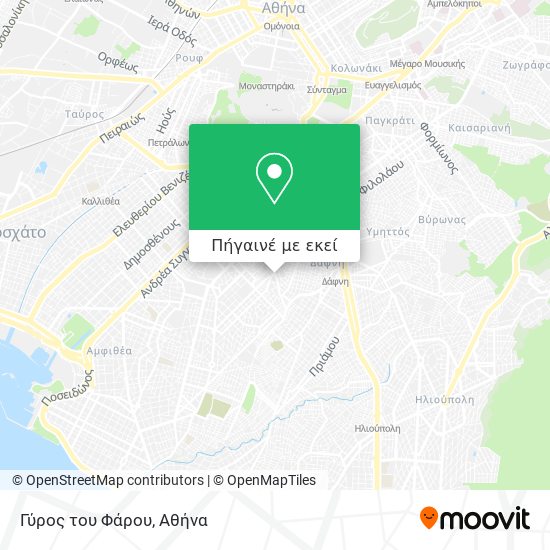 Γύρος του Φάρου χάρτης
