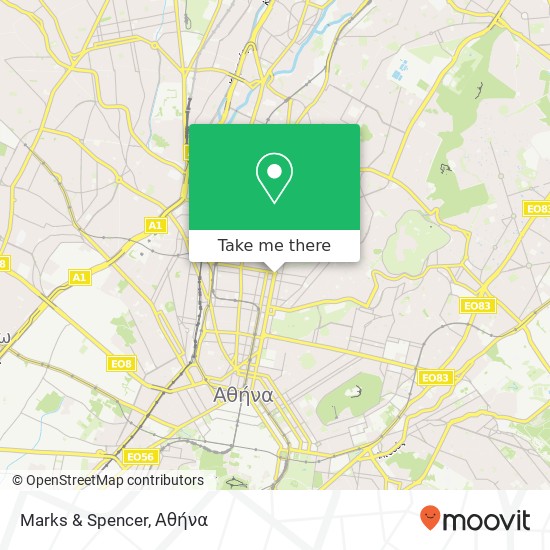 Marks & Spencer, Πατησίων 146 112 57 Αθήνα χάρτης