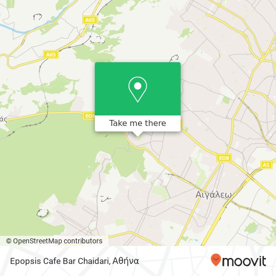 Epopsis Cafe Bar Chaidari χάρτης