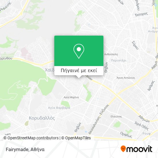 Fairymade χάρτης