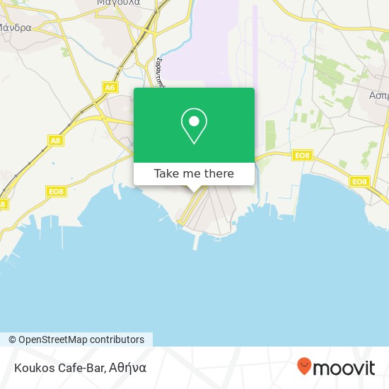 Koukos Cafe-Bar χάρτης