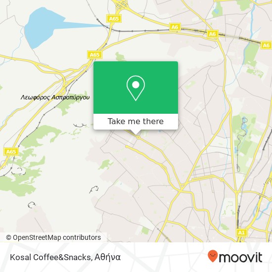 Kosal Coffee&Snacks, 25ης Μαρτίου 66 132 31 Πετρούπολη χάρτης