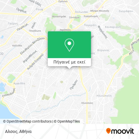 Αλσος χάρτης