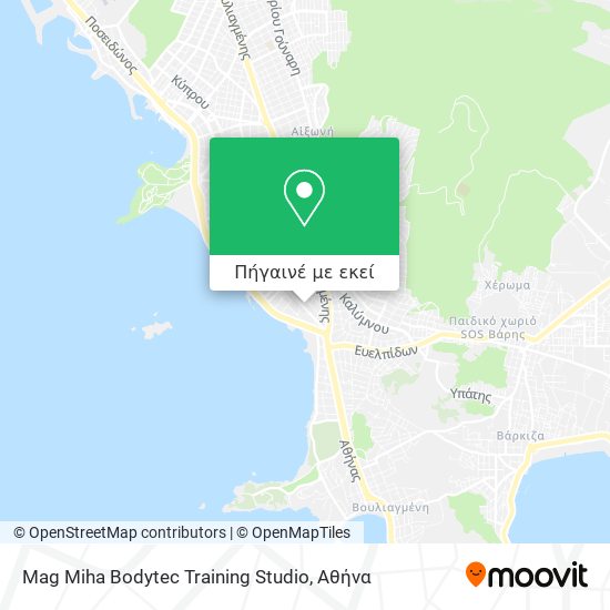 Mag Miha Bodytec Training Studio χάρτης