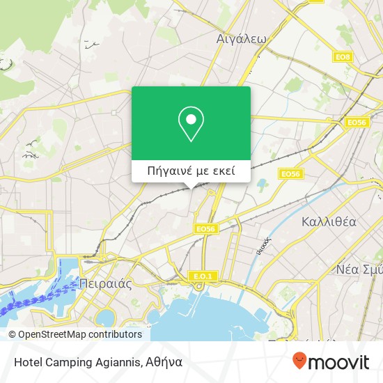 Hotel Camping Agiannis χάρτης