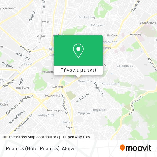 Priamos (Hotel Priamos) χάρτης