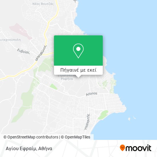 Αγίου Εφραίμ χάρτης