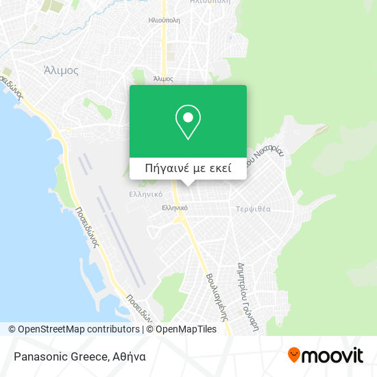 Panasonic Greece χάρτης