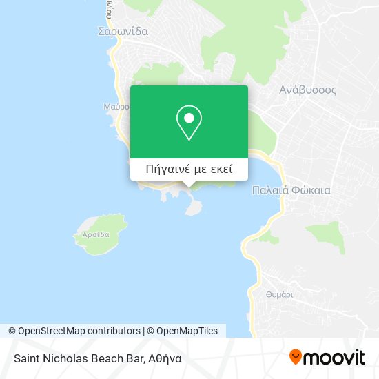 Saint Nicholas Beach Bar χάρτης