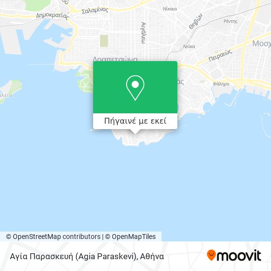 Αγία Παρασκευή (Agia Paraskevi) χάρτης