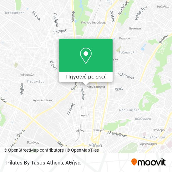 Pilates By Tasos.Athens χάρτης