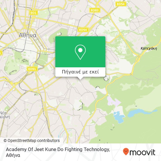 Academy Of Jeet Kune Do Fighting Technology χάρτης