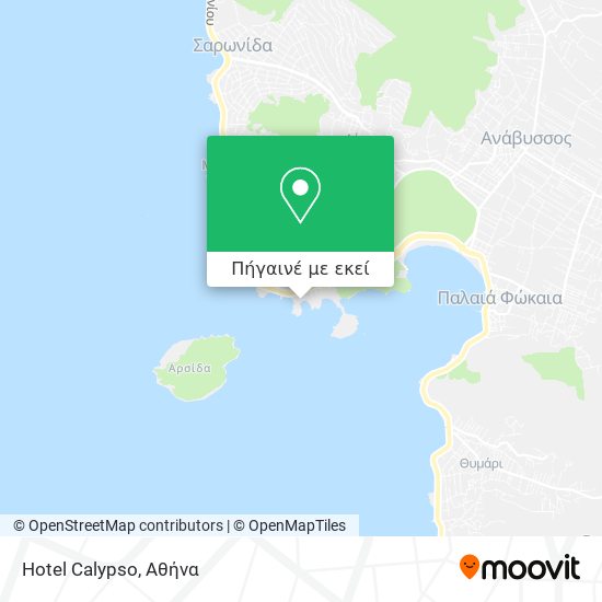 Hotel Calypso χάρτης